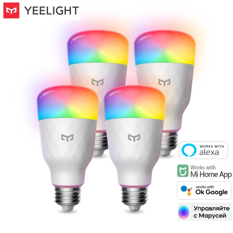 Yeelight Light Smart Bulb - Yeelight Smart LED-Birne W3 E26 Farbe/Weiß