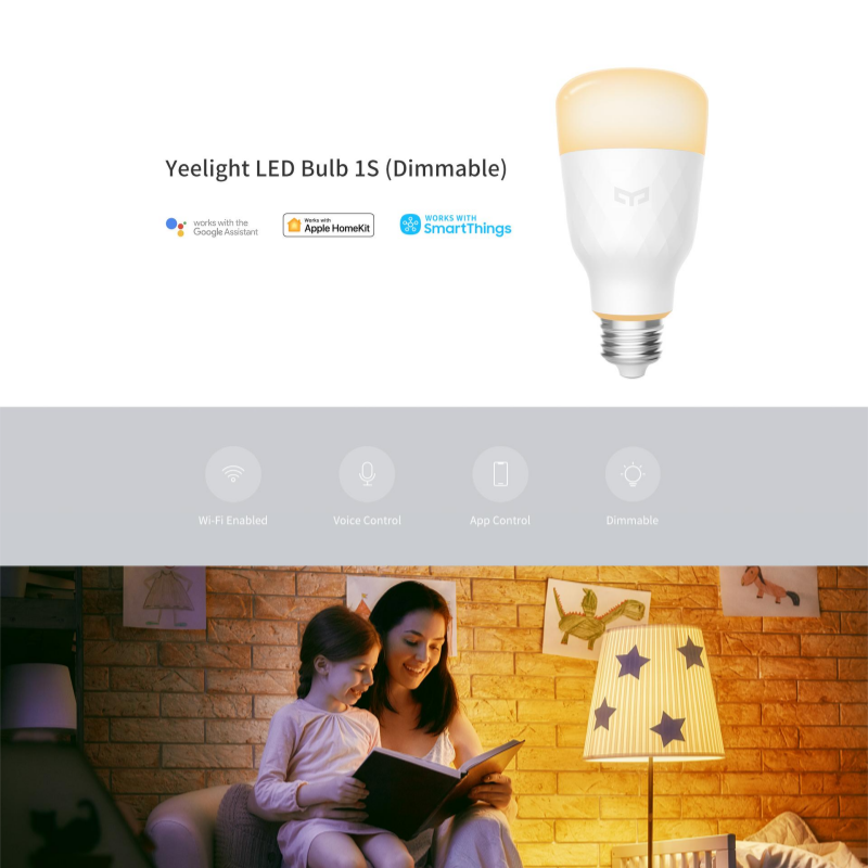 Yeelight LED-Lampe 1S E26/E27, – Yeelight Light Smart Bulb Bewertung und Preis