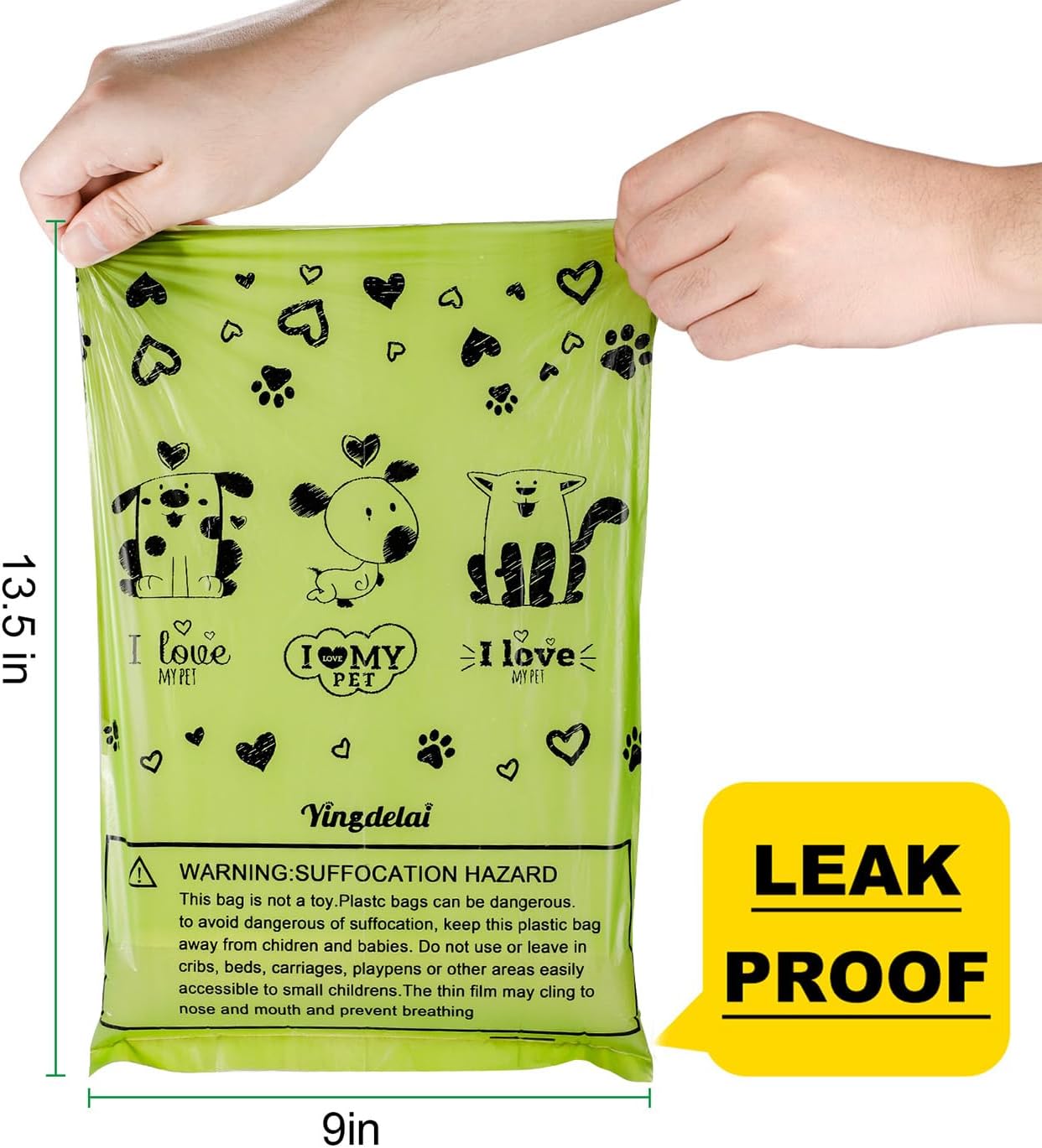 Biologisch abbaubare Haustier- – Biodegradable Bin Liner Bewertung und Preis