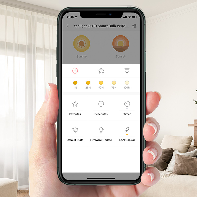 Yeelight GU10 W1 Smart LED-Lam – Yeelight Light Smart Bulb Bewertung und Preis